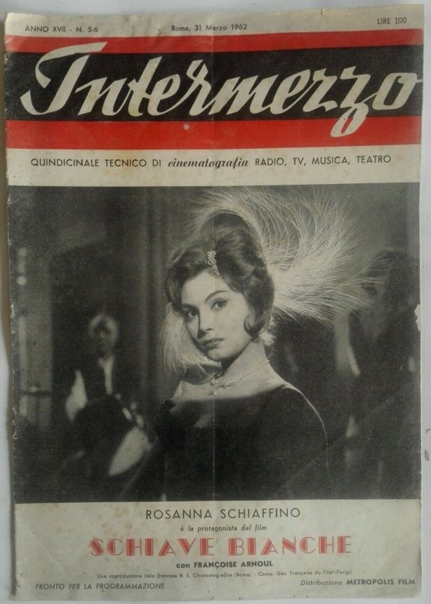 INTERMEZZO magazine side cover Issue 5-6 31 March 1962