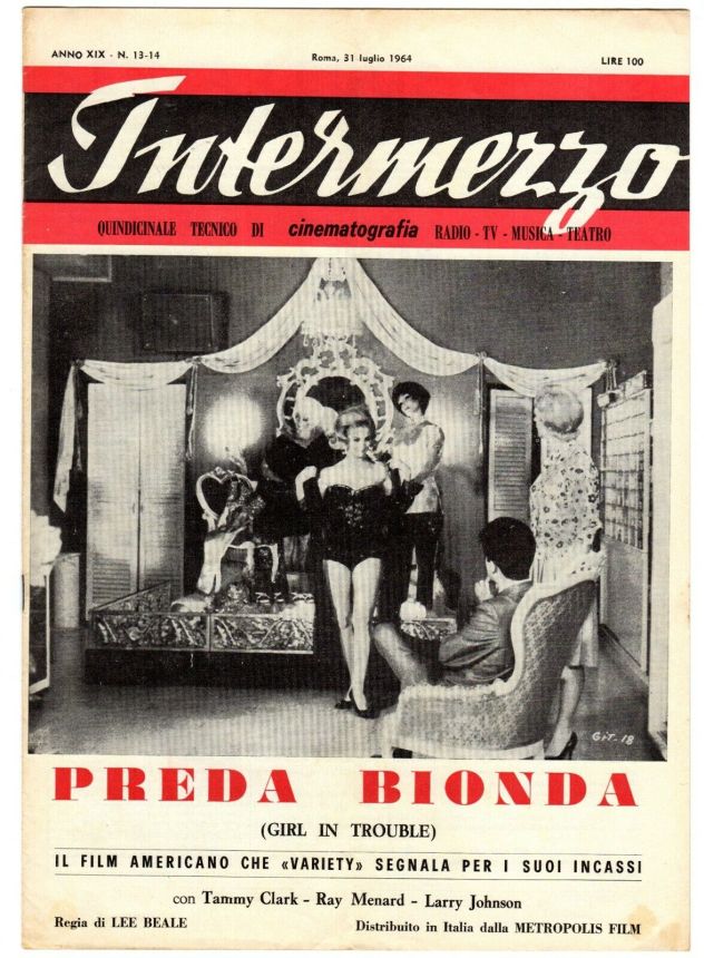 INTERMEZZO magazine side cover Issue 13-4 31 July 1964