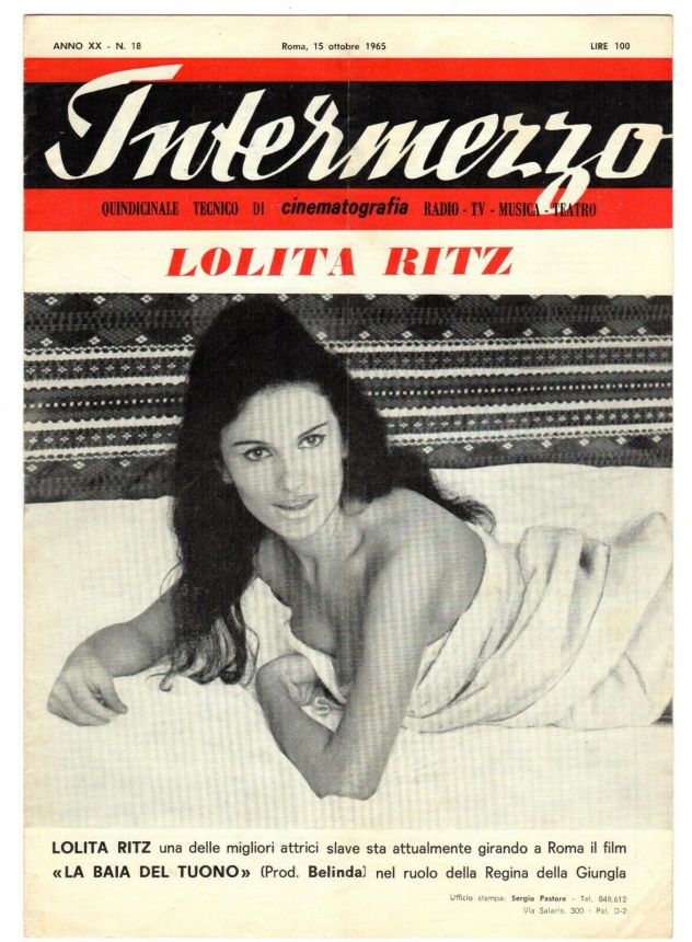 INTERMEZZO magazine side cover Issue 18 15 October 1965