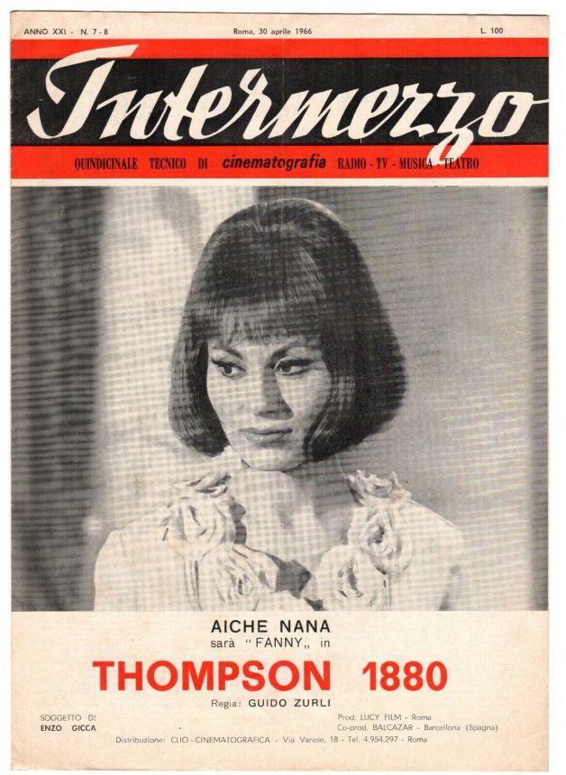 INTERMEZZO magazine side cover Issue 7-8 30 April 1966