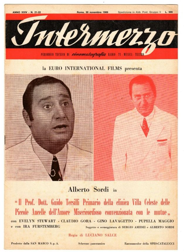 INTERMEZZO magazine side cover Issue 21-2 30 November 1969