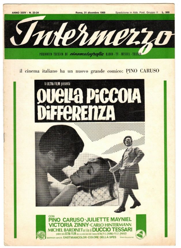 INTERMEZZO magazine side cover Issue 23-4 31 December 1969