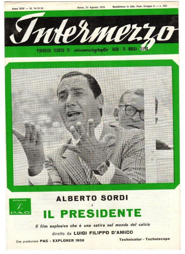 INTERMEZZO magazine side cover Issue 14-16 31 August 1970