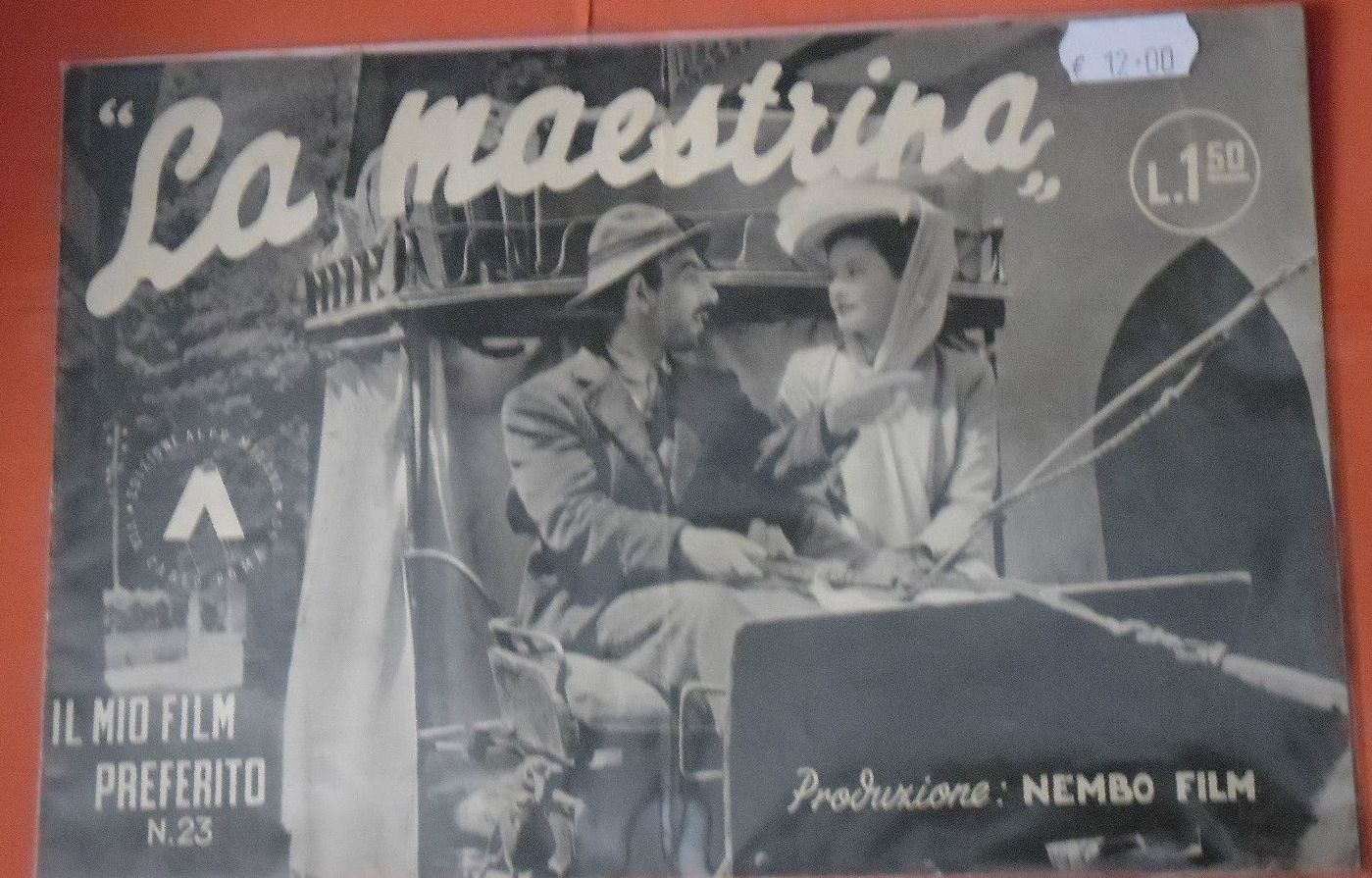 MIO FILM PREFERITO | IL magazine side cover Issue 23  1942