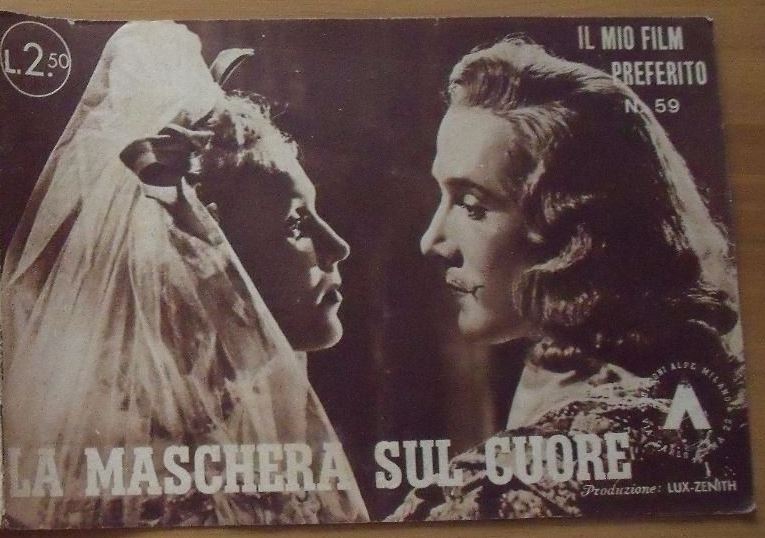 MIO FILM PREFERITO | IL magazine side cover Issue 59   1942