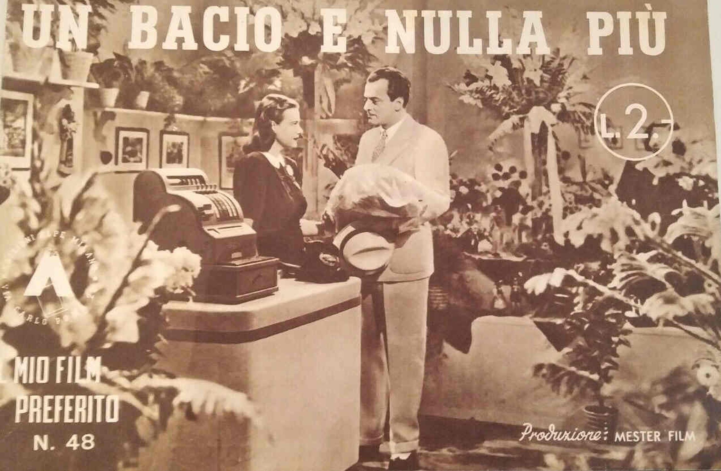 MIO FILM PREFERITO | IL magazine side cover Issue 48   1942