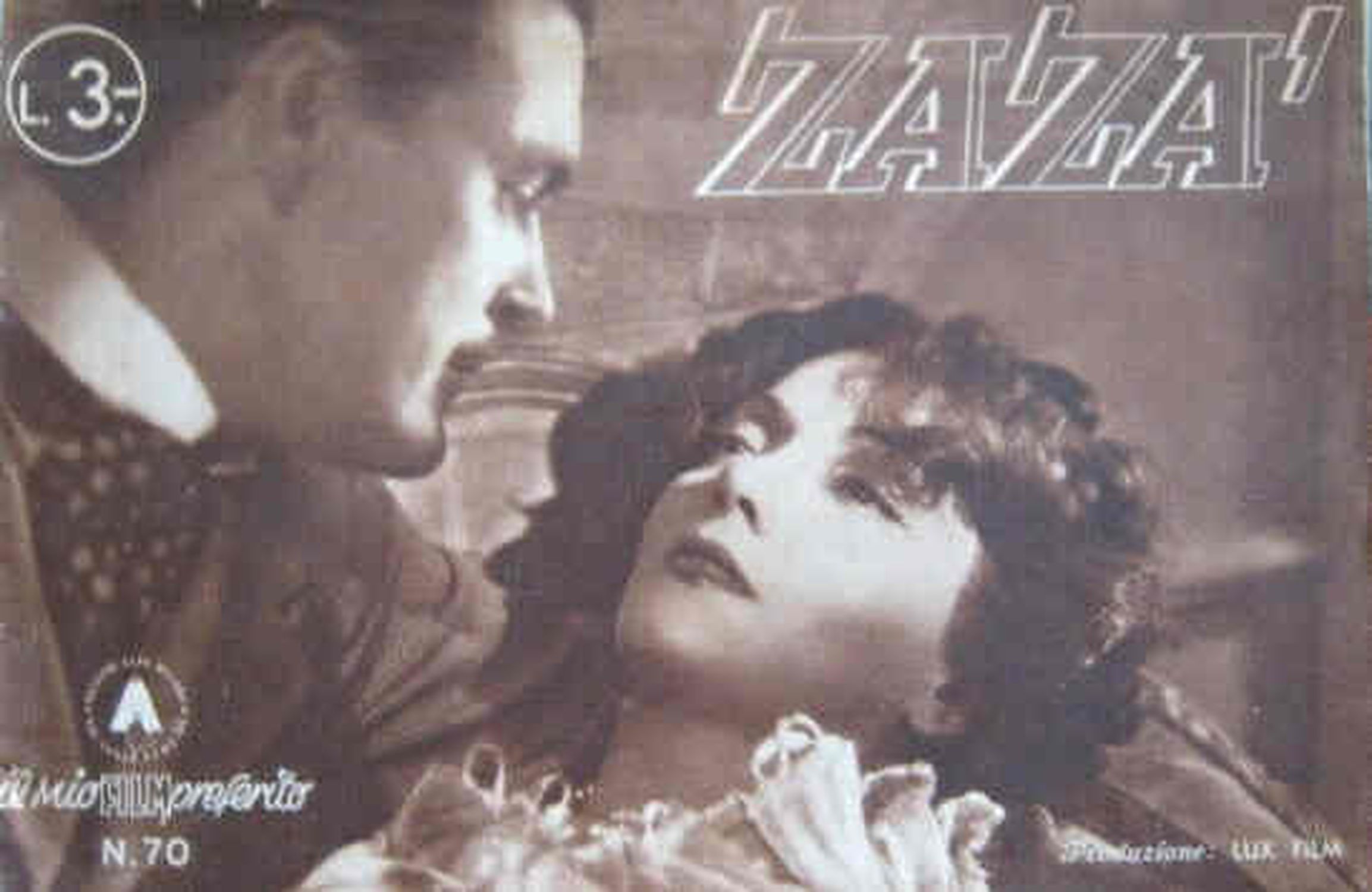 MIO FILM PREFERITO | IL magazine side cover Issue 70   1942