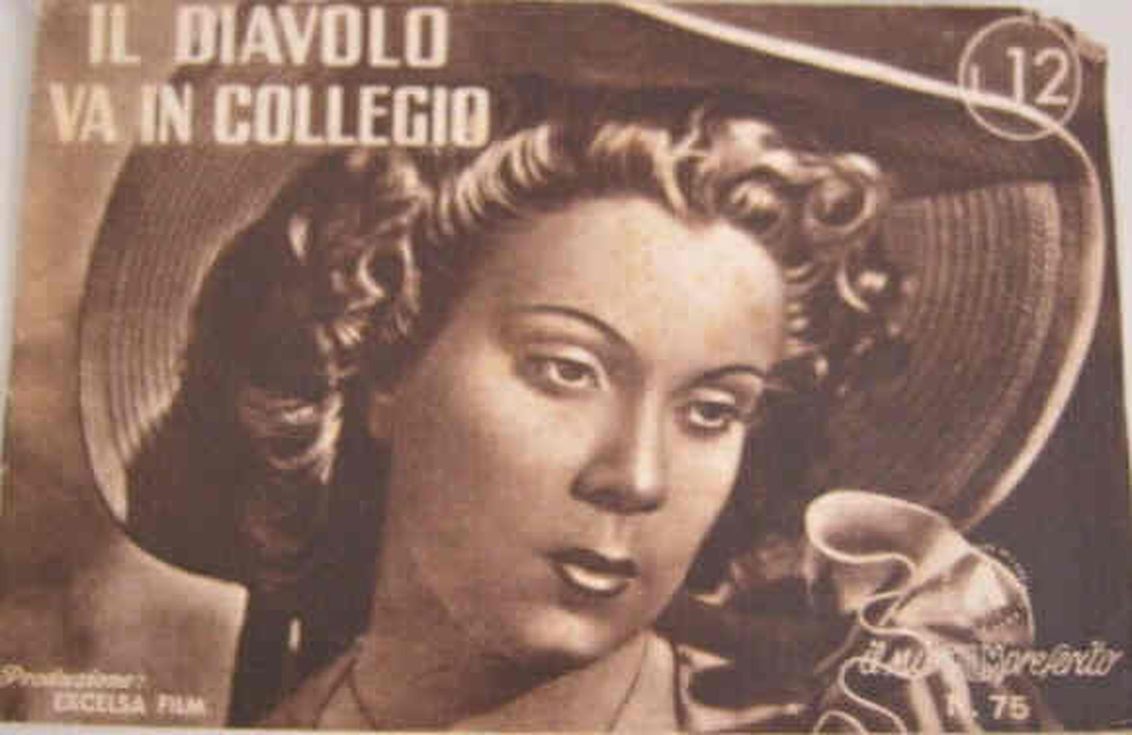 MIO FILM PREFERITO | IL magazine side cover Issue 75   1942