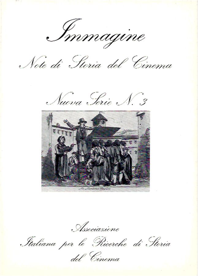 IMMAGINE magazine side cover Issue 3  
