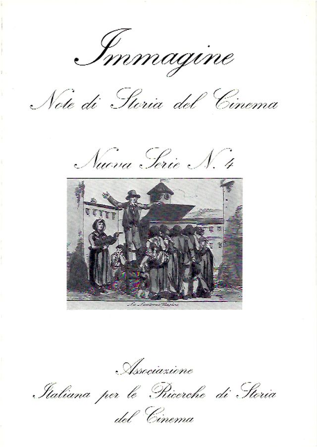 IMMAGINE magazine side cover Issue 4  