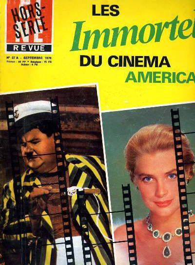 IMMORTELS DU CINEMA | LES magazine side cover Issue 3  September 1976