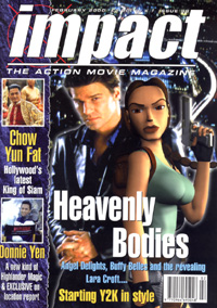 IMPACT magazine side cover Issue 98 February 2000