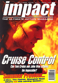 IMPACT magazine side cover Issue 103 July 2000