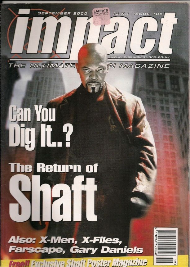 IMPACT magazine side cover Issue 105 September 2000