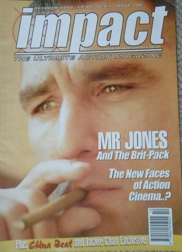 IMPACT magazine side cover Issue 106 October 2000