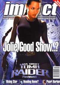IMPACT magazine side cover Issue 115 July 2001