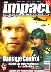 IMPACT magazine side cover Issue 124 April 2002