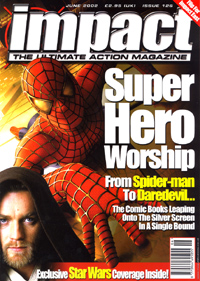IMPACT magazine side cover Issue 126 June 2002