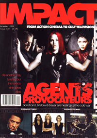 IMPACT magazine side cover Issue 132 December 2002
