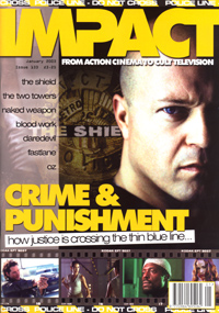 IMPACT magazine side cover Issue 133 January 2003