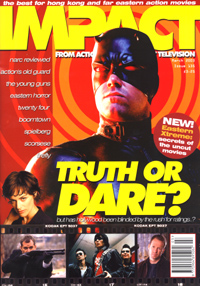 IMPACT magazine side cover Issue 135 March 2003