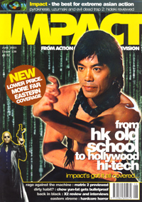 IMPACT magazine side cover Issue 138 June 2003