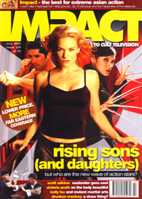 IMPACT magazine side cover Issue 139 July 2003