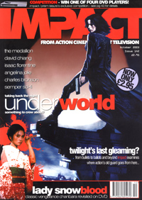 IMPACT magazine side cover Issue 142 October 2003