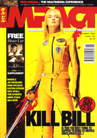 IMPACT magazine side cover Issue 143 November 2003