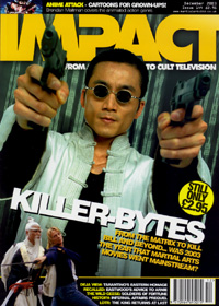 IMPACT magazine side cover Issue 144 December 2003