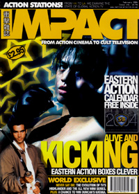 IMPACT magazine side cover Issue 146 February 2004