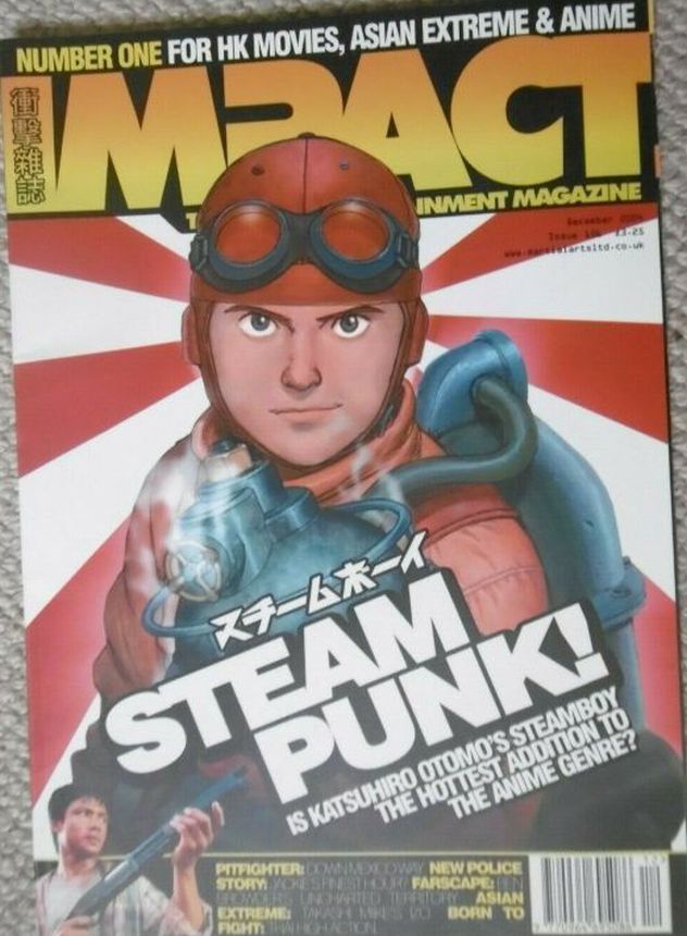 IMPACT magazine side cover Issue 156 December 2004
