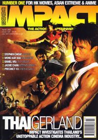 IMPACT magazine side cover Issue 159 March 2005