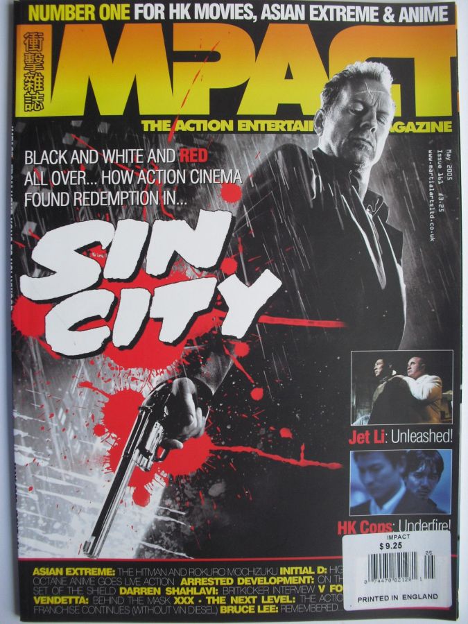 IMPACT magazine side cover Issue 161 May 2005