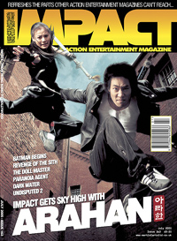IMPACT magazine side cover Issue 163 July 2005