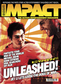 IMPACT magazine side cover Issue 164 August 2005
