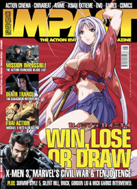IMPACT magazine side cover Issue 174 June 2006