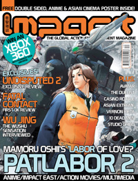 IMPACT magazine side cover Issue 180 December 2006