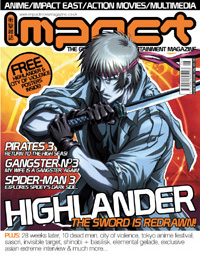 IMPACT magazine side cover Issue 186 June 2007