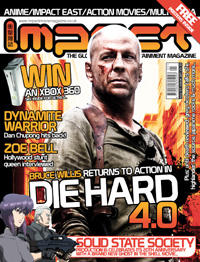 IMPACT magazine side cover Issue 187 July 2007