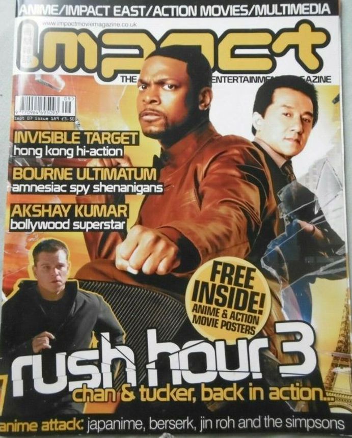 IMPACT magazine side cover Issue 189 September 2007