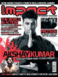 IMPACT magazine side cover Issue 196 April 2008