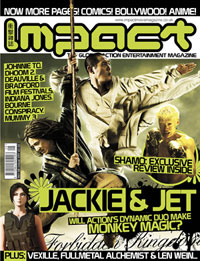 IMPACT magazine side cover Issue 197 May 2008