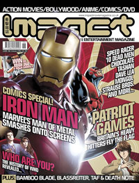 IMPACT magazine side cover Issue 198 June 2008