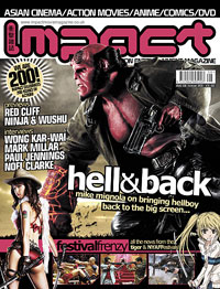 IMPACT magazine side cover Issue 200 August 2008
