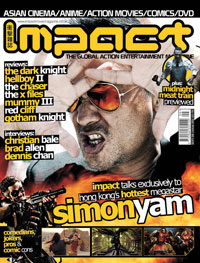 IMPACT magazine side cover Issue 201 September 2008