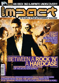 IMPACT magazine side cover Issue 202 October 2008