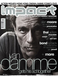 IMPACT magazine side cover Issue 203 November 2008