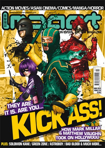IMPACT magazine side cover Issue 219 March 2010