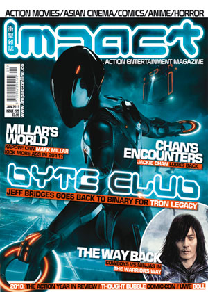IMPACT magazine side cover Issue 229 January 2011